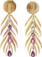 Hueb Bahia 18k Gold Gemstone Drop Earrings