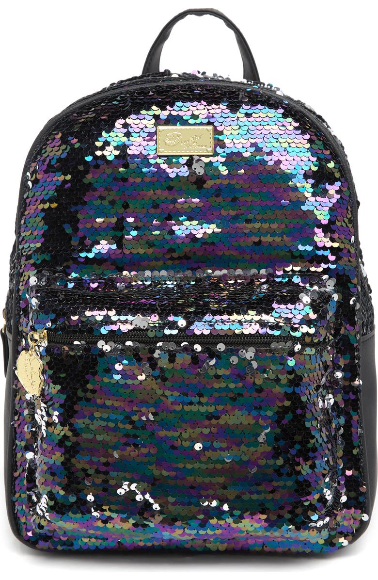 Luv Betsey by Betsey Johnson Floral Print Backpack, Main, color,