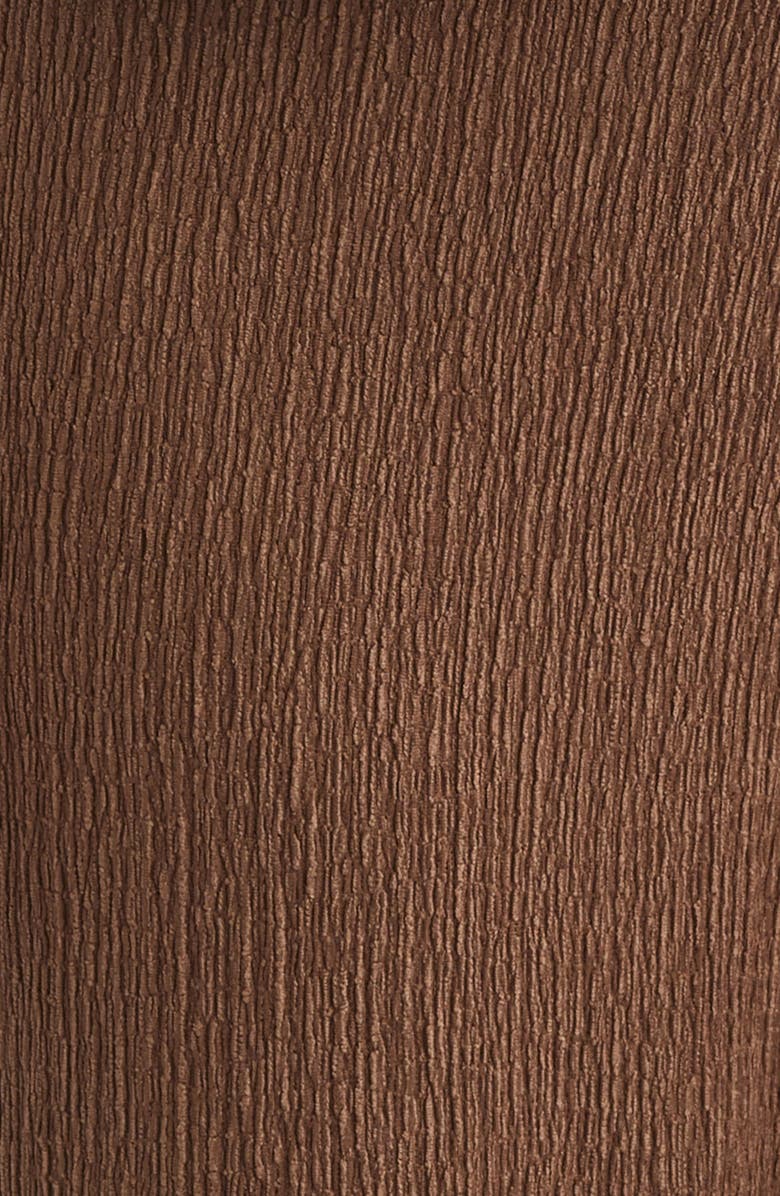 AK ANNE KLEIN Texture Front Button Top, Alternate, color, Mushroom