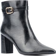 NEW YORK AND COMPANY Edena Lizard Embossed Bootie