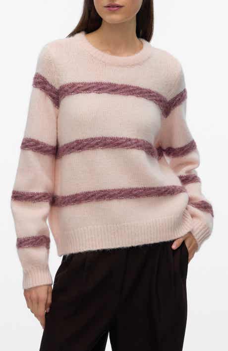 VERO MODA Zada Oversize Stripe Sweater