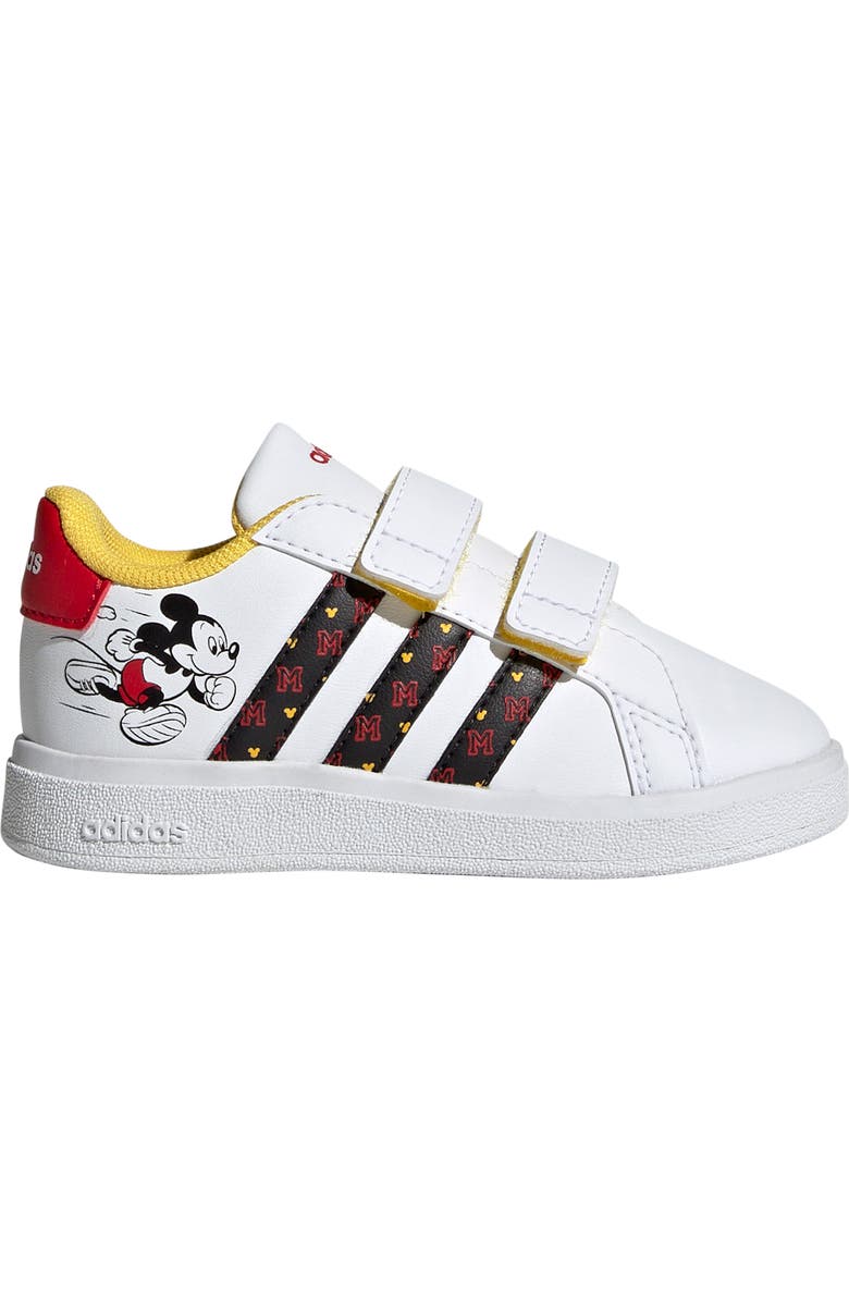 adidas x Disney<sup>®</sup> Kids' Grand Court Mickey Mouse Sneaker, Main, color,