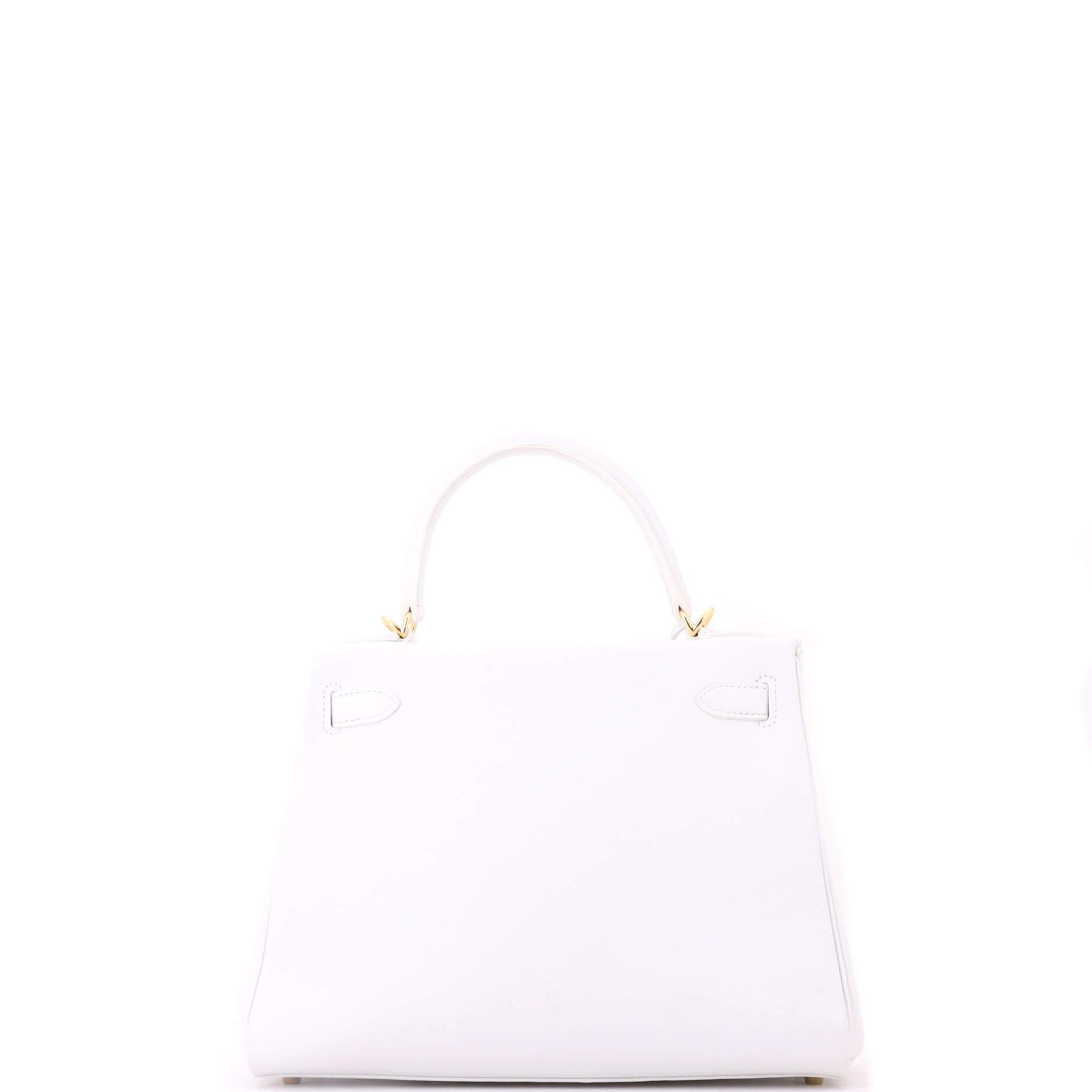 Kelly Handbag White Evercolor with Gold Hardware 28, Alternate, color, White