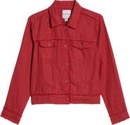 Tommy Bahama Two Palms Linen Raw Edge Jacket