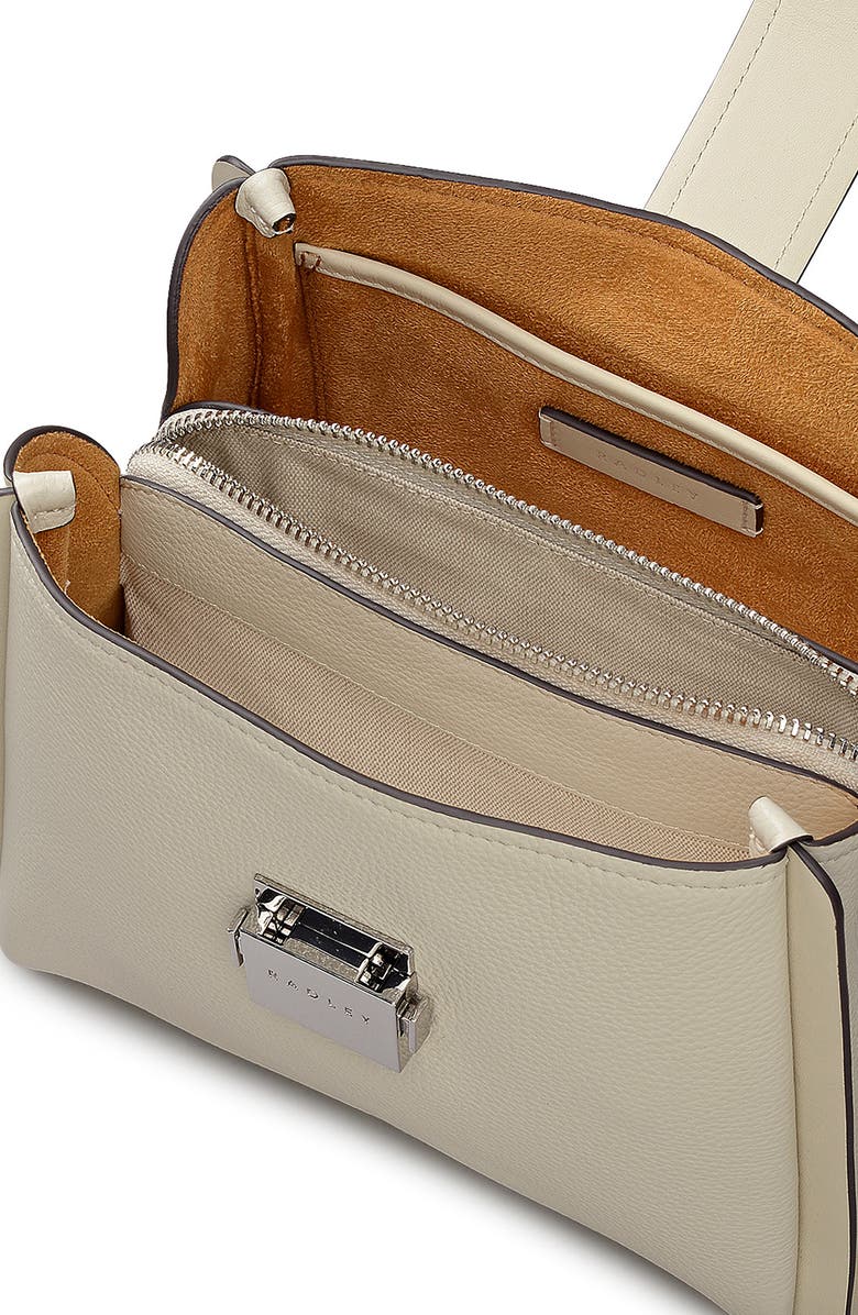 Radley Small Sloane Mews Crossbody Bag, Alternate, color, Snow