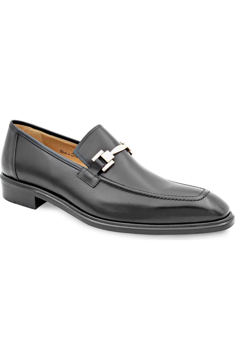 Mezlan Barsotti Bit Loafer, Main, color, Black