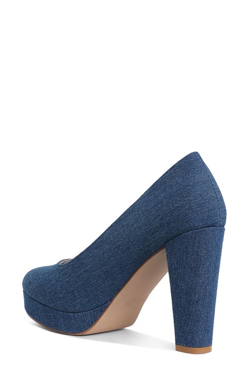 Shop London Rag Kostur Platform Pump In Blue