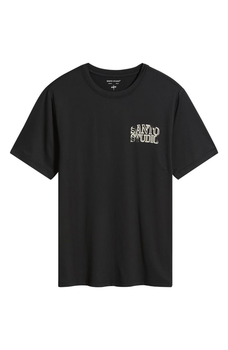 SANTO STUDIO True Tech Graphic T-Shirt, Alternate, color, Black