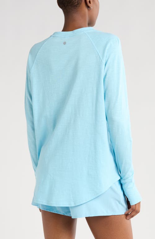 Zella Relaxed Washed 2.0 Long Sleeve Slub Tee