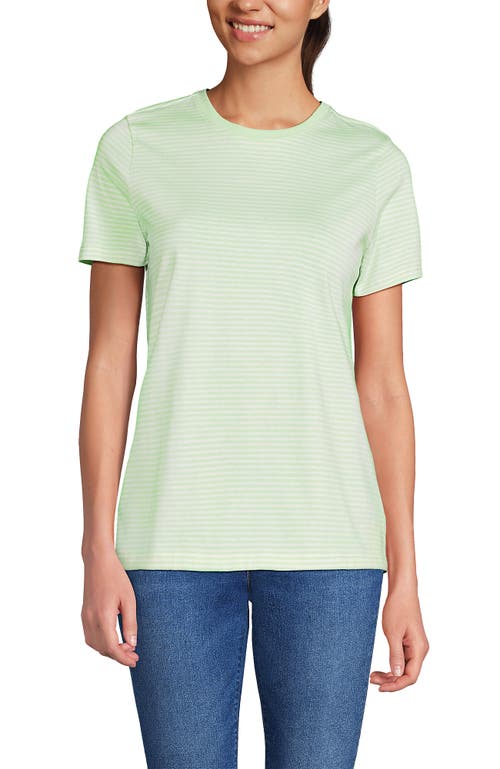 Lands' End Relaxed Supima Cotton Crew Neck T-shirt