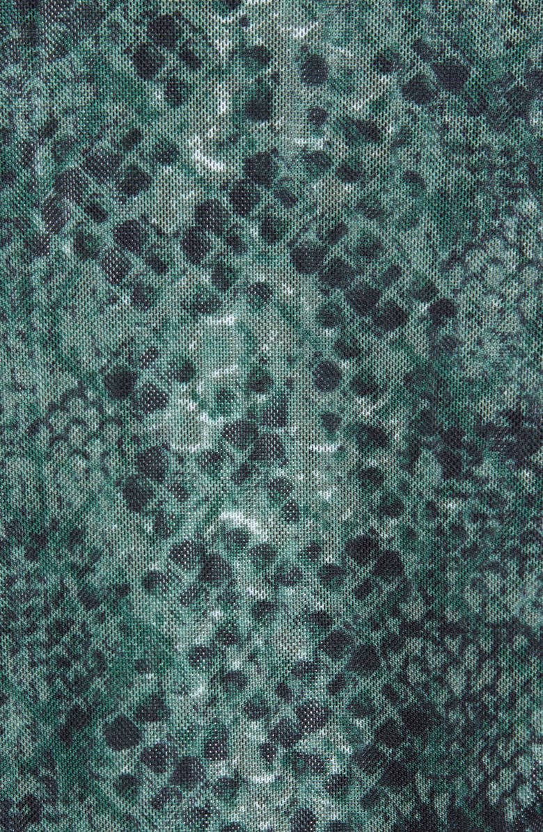 Socialite Mesh V-Neck Bodysuit, Alternate, color,