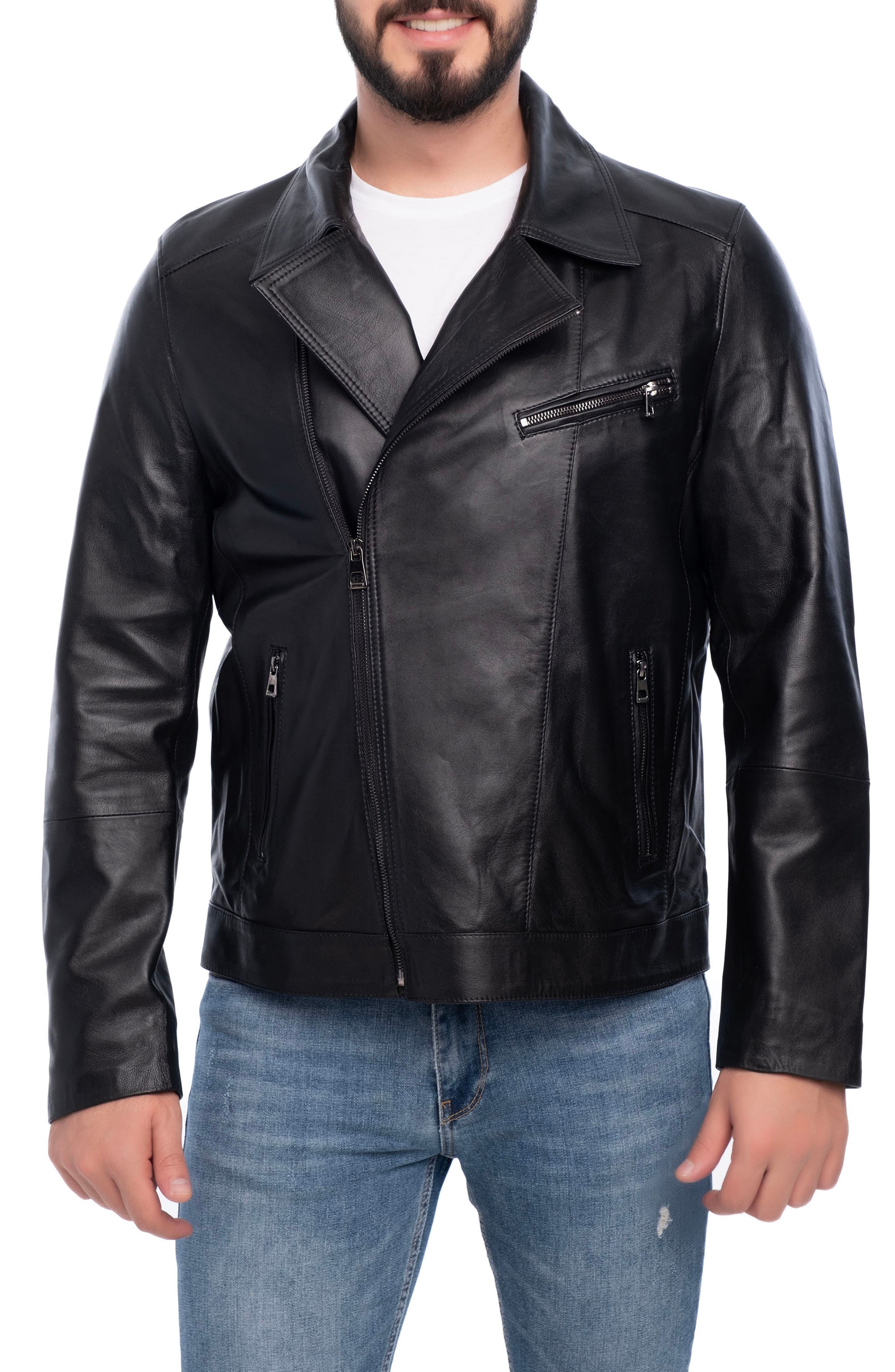 VELLAPAIS Winston Leather Jacket
