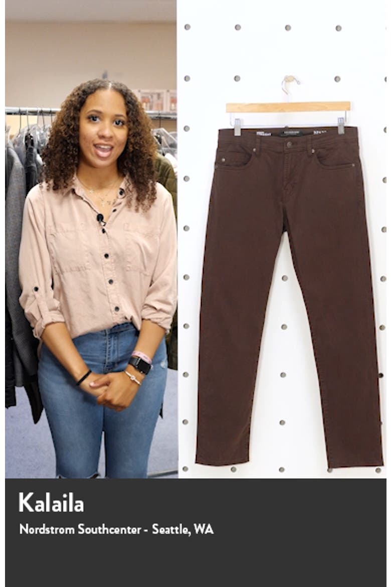 Kingston Modern Men's Straight Leg Twill Pants video