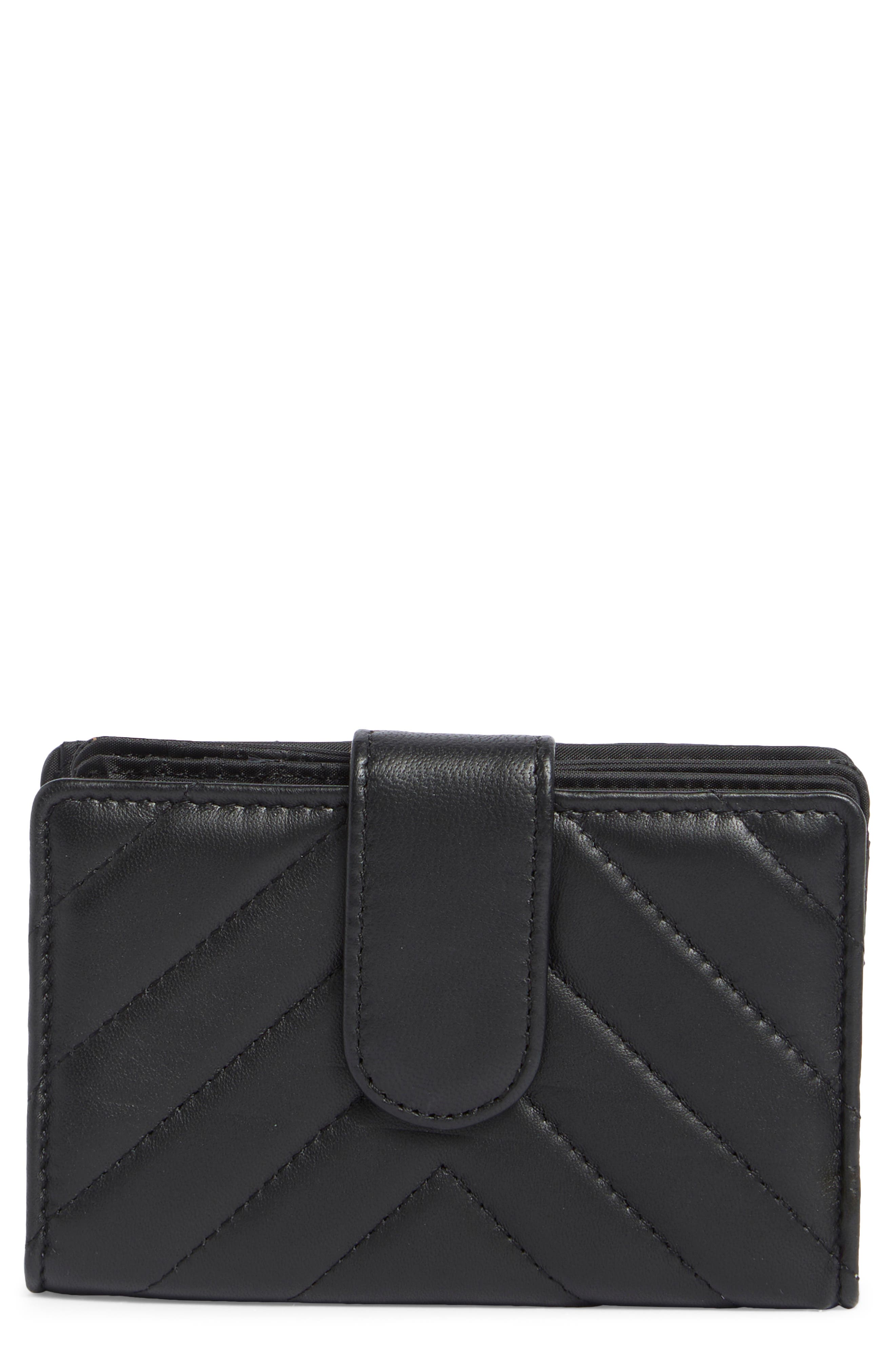 MUNDI SMALL LEATHER GOODS Quilted Card Holder