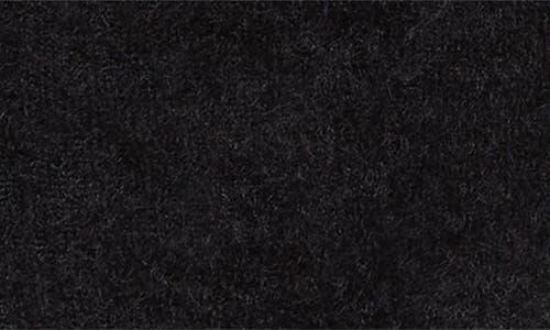 R13 Elongated Shrunken Distressed Mohair Blend Cardigan In Black