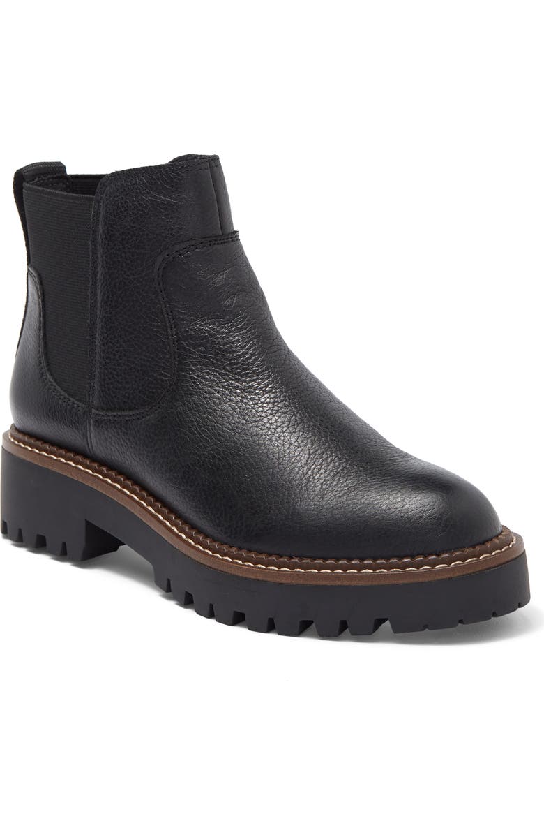 NORDSTROM RACK Midas Lug Sole Chelsea Bootie, Main, color,