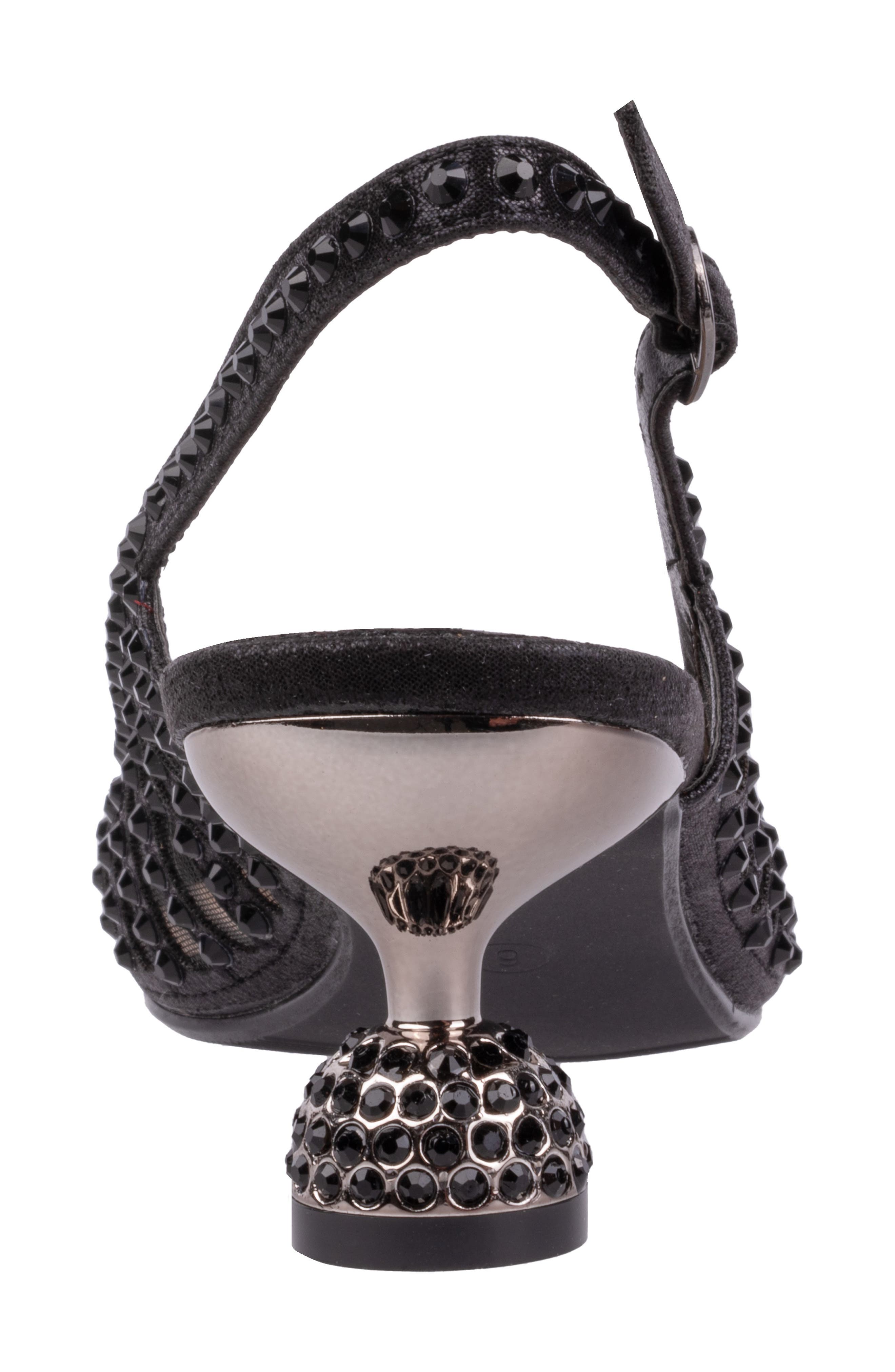 LADY COUTURE Rosita Slingback Pump, Alternate, color, Black