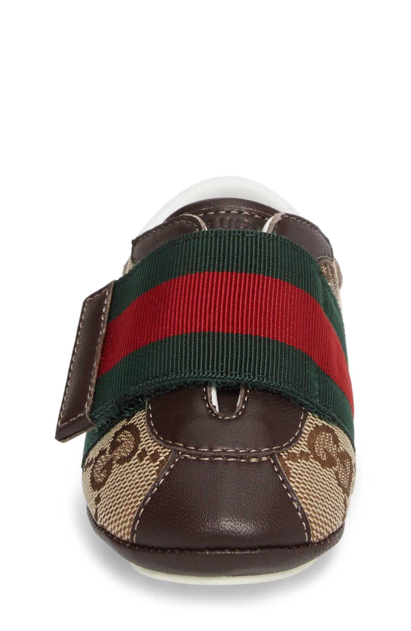 Gucci 'Icon' Crib Shoe, Alternate, color, 