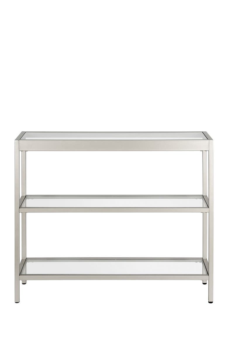 ADDISON AND LANE Alexis 36" Satin Nickel Console Table, Alternate, color, 