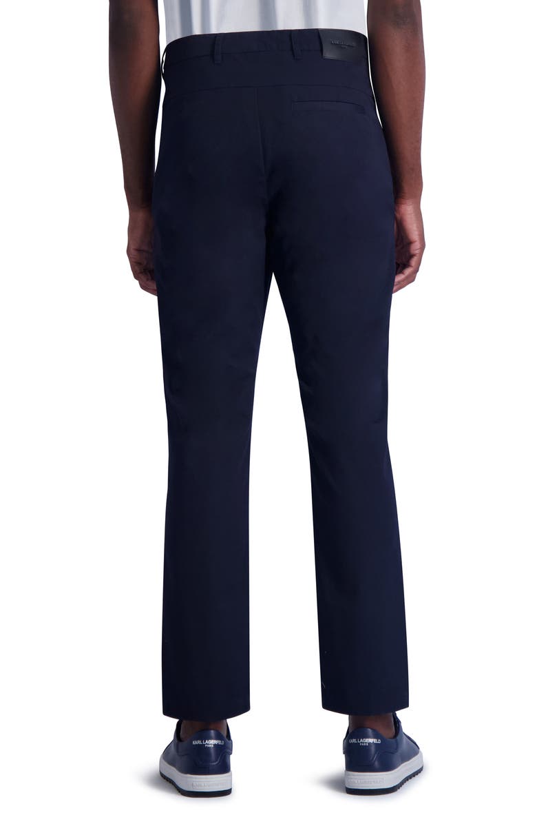 KARL LAGERFELD PARIS Track Slim Fit Ankle Pants, Alternate, color,