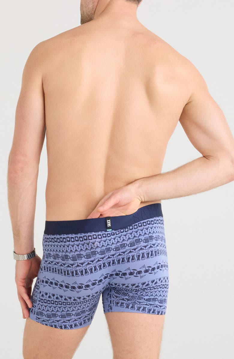 SAXX DropTemp<sup
®</sup
 Cooling Cotton Boxer Briefs, Alternate, color, 19Th Hole Stripe-Blue