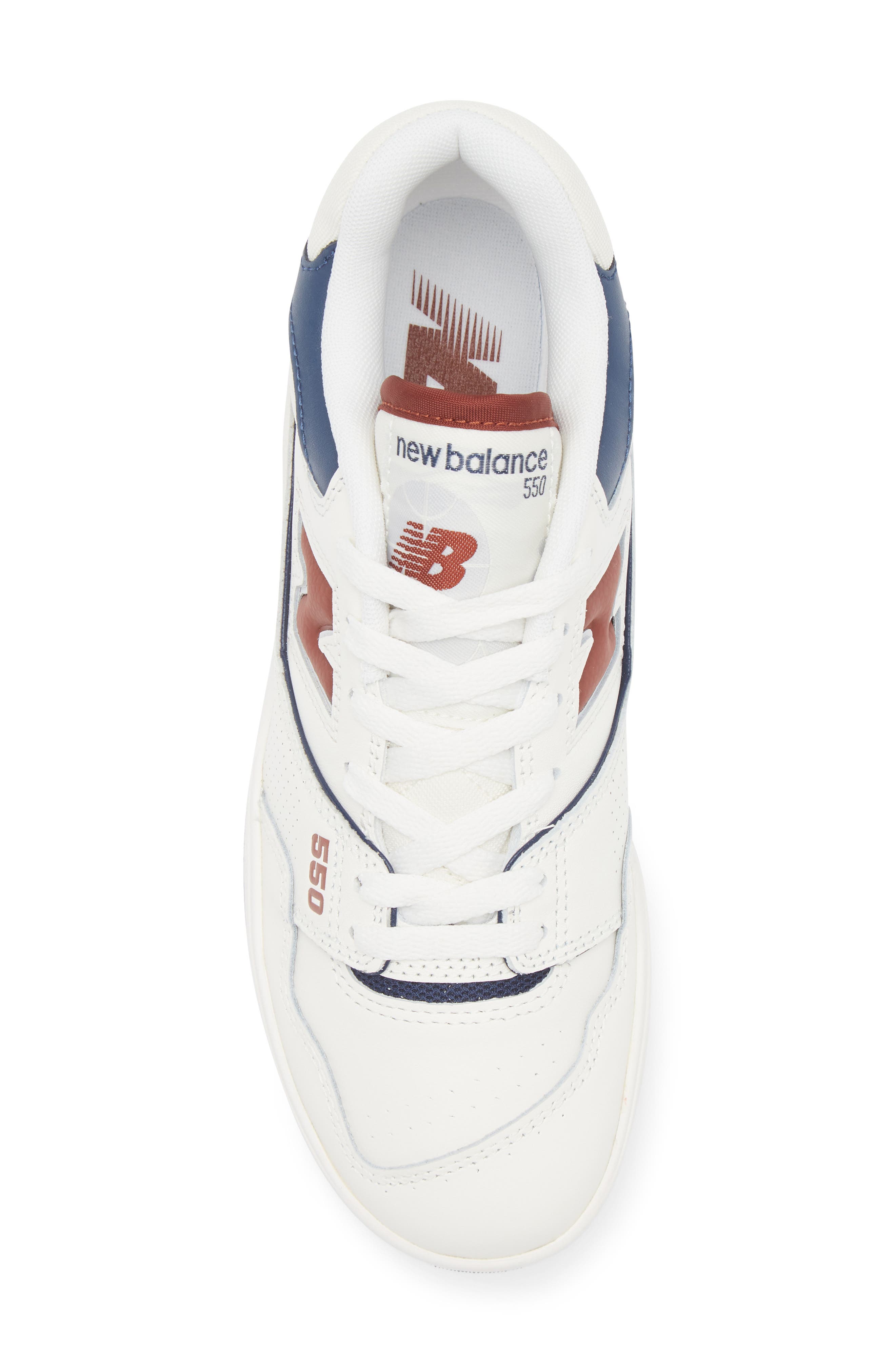 New Balance 550 Basketball Sneaker, Alternate, color, Sea Salt/ Relic Brown