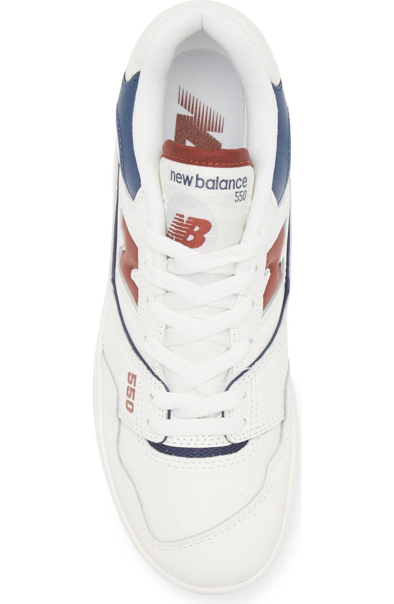 New Balance 550 Basketball Sneaker, Alternate, color, Sea Salt/ Relic Brown