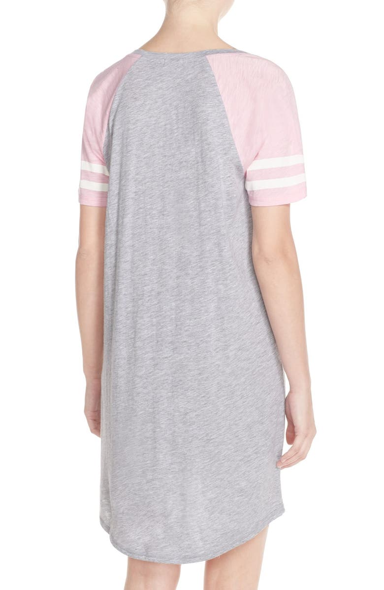 COZY ZOE 
Cray For Bae
 Nightshirt, Alternate, color, Heather Grey