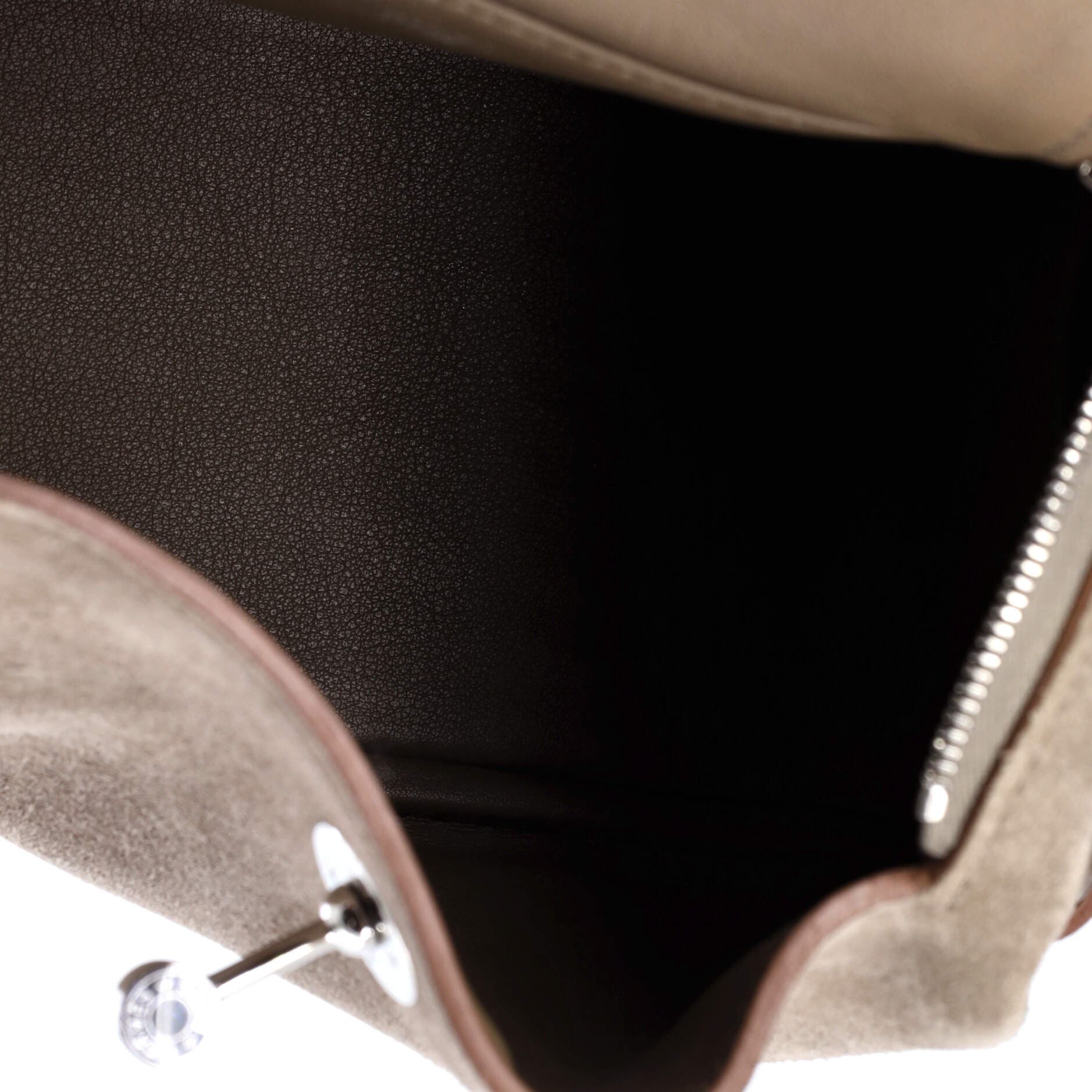 Pre-Owned Hermes Lindy Bag Grizzly and Swift Mini, Alternate, color, 