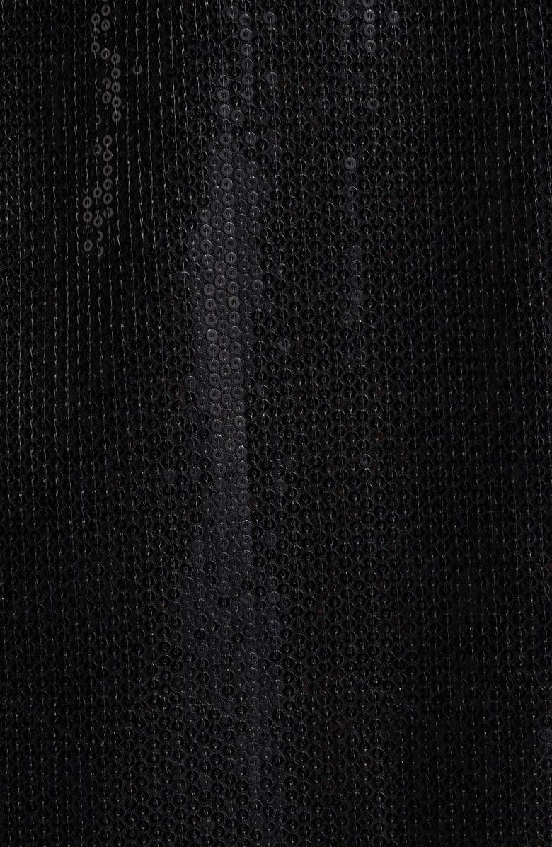 Michael Kors Collection Sequin Camp Shirt, Alternate, color,