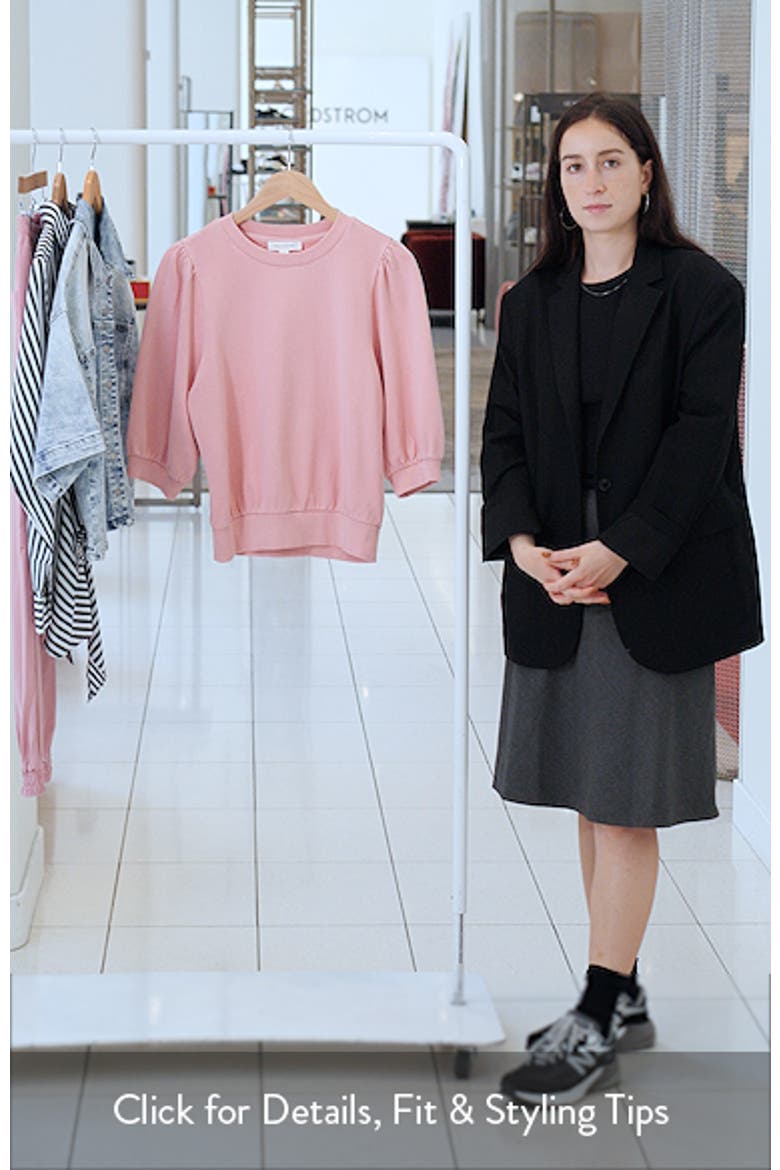 Puff Sleeve Sweatshirt video