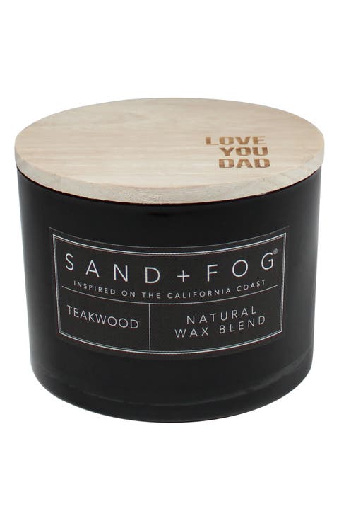 Father Wood Top Candle