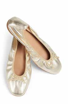 LK Bennett Trilly Metallic Ballet Flat