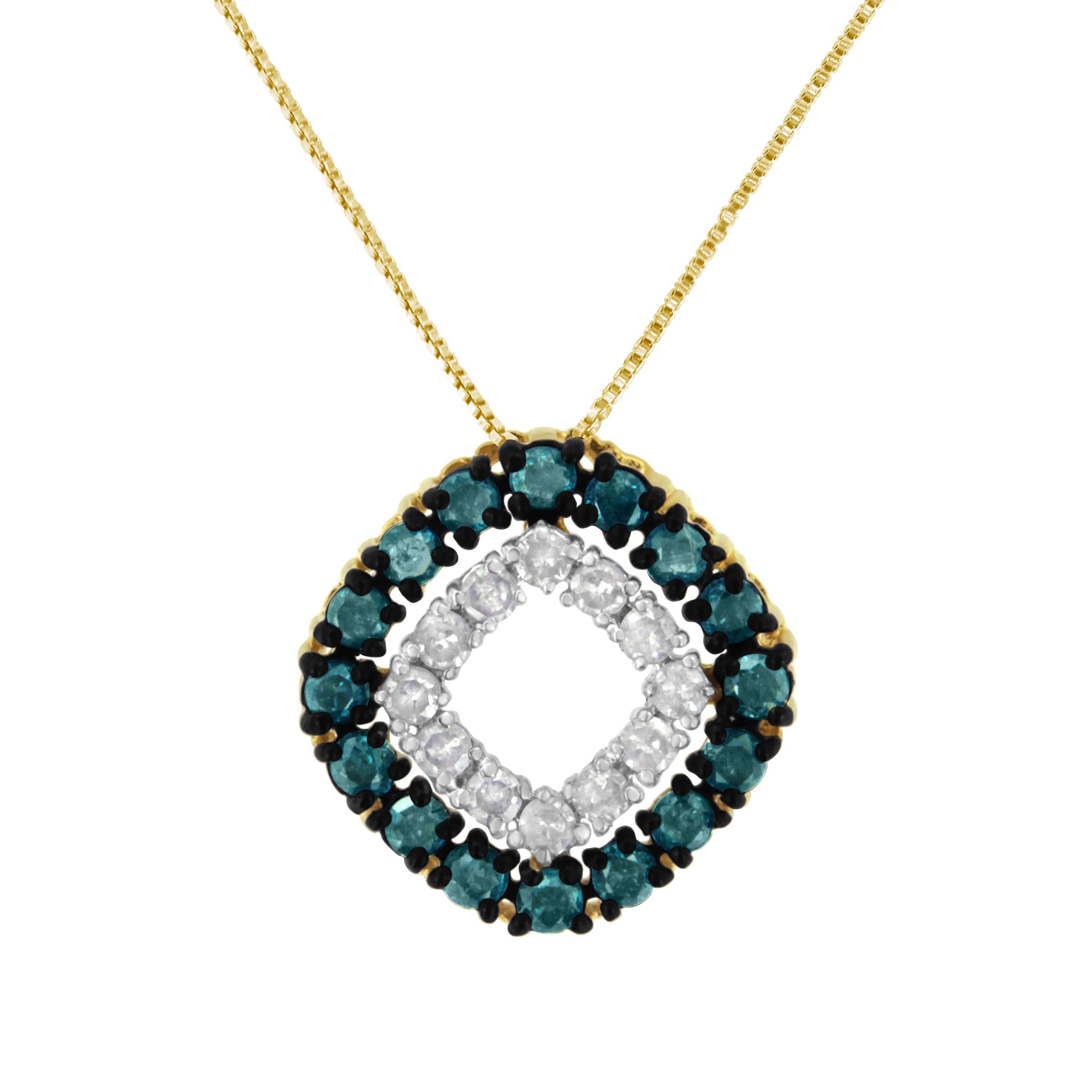 selected Blue and White Diamonds