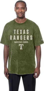 New Era Men's New Era  Olive Texas Rangers 2026 Armed Forces Day T-Shirt