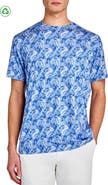 CONSTRUCT Regular Fit Fish Headphones Recycled Performance Golf T-Shirt