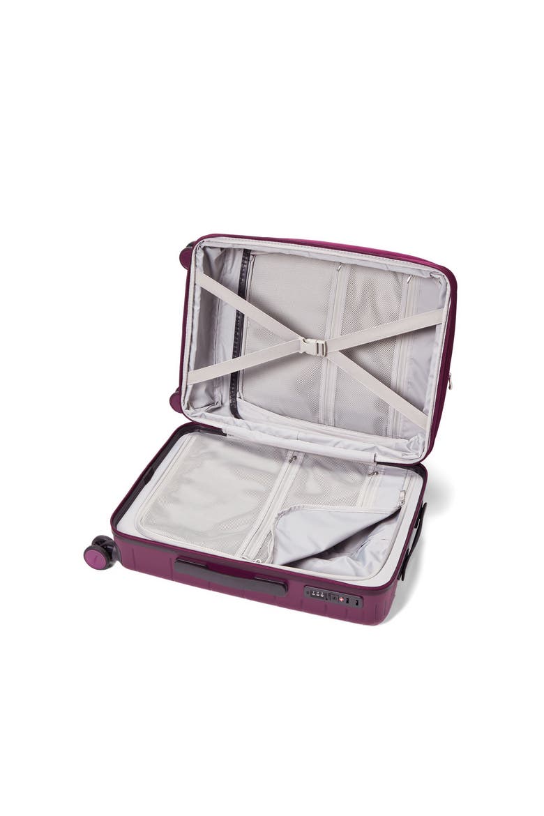 Set Wave 22in 4 Wheel Hybrid Carry-On, Alternate, color, MULBERRY