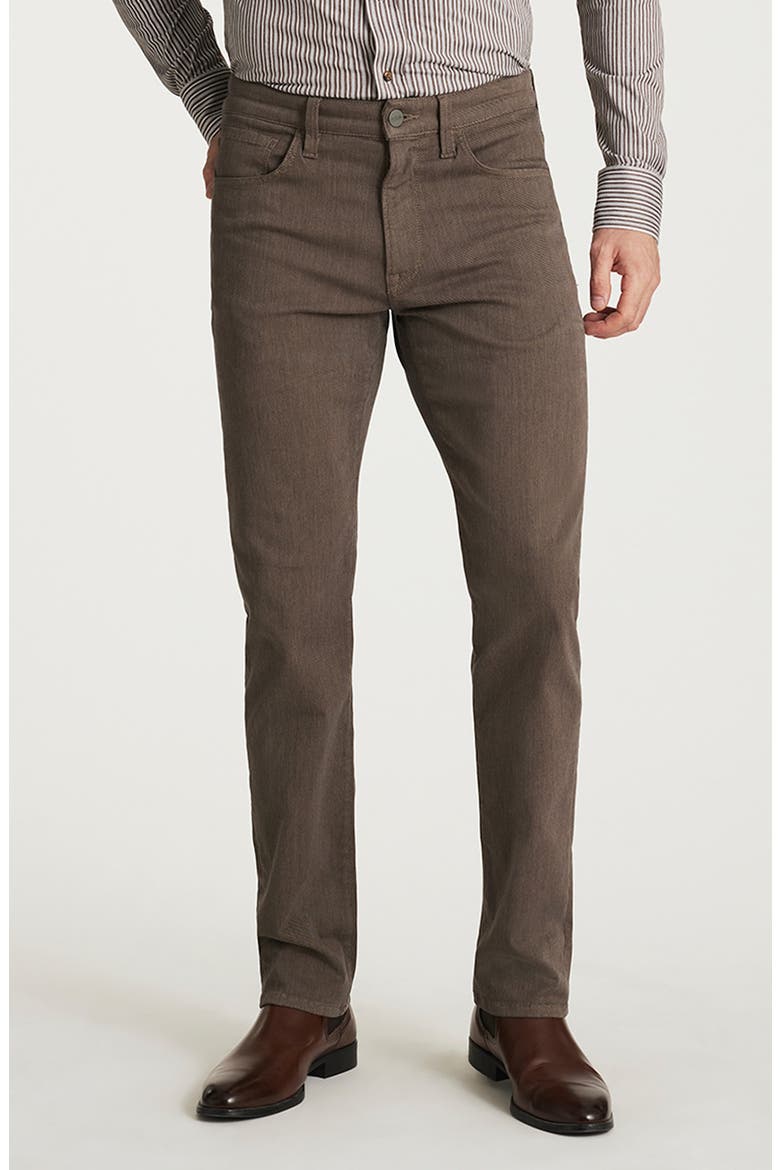 Courage Straight Leg 5-Pocket Pants, Main, color, COFFEE DIAGONAL