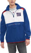 Tommy Hilfiger Men's Tommy Hilfiger Royal/White New York Giants Carter Half-Zip Hooded Top