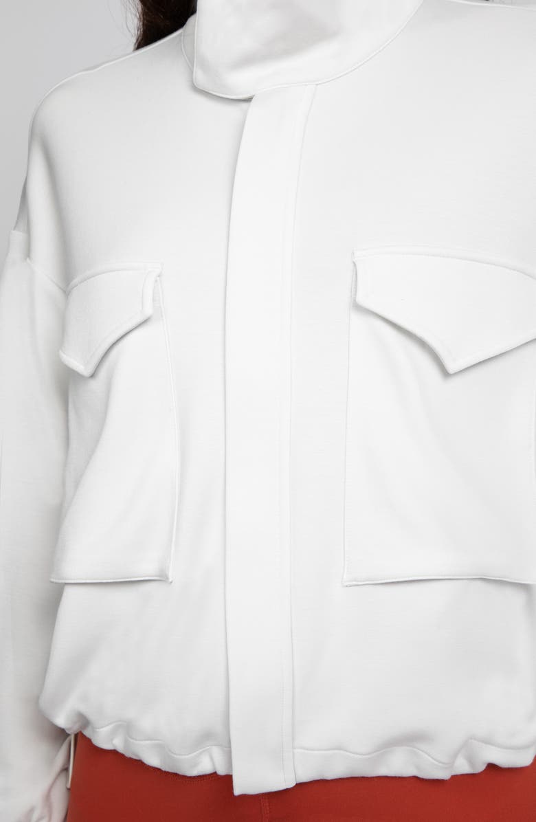 YOGALICIOUS Scuba Crop Yoga Jacket, Alternate, color, 