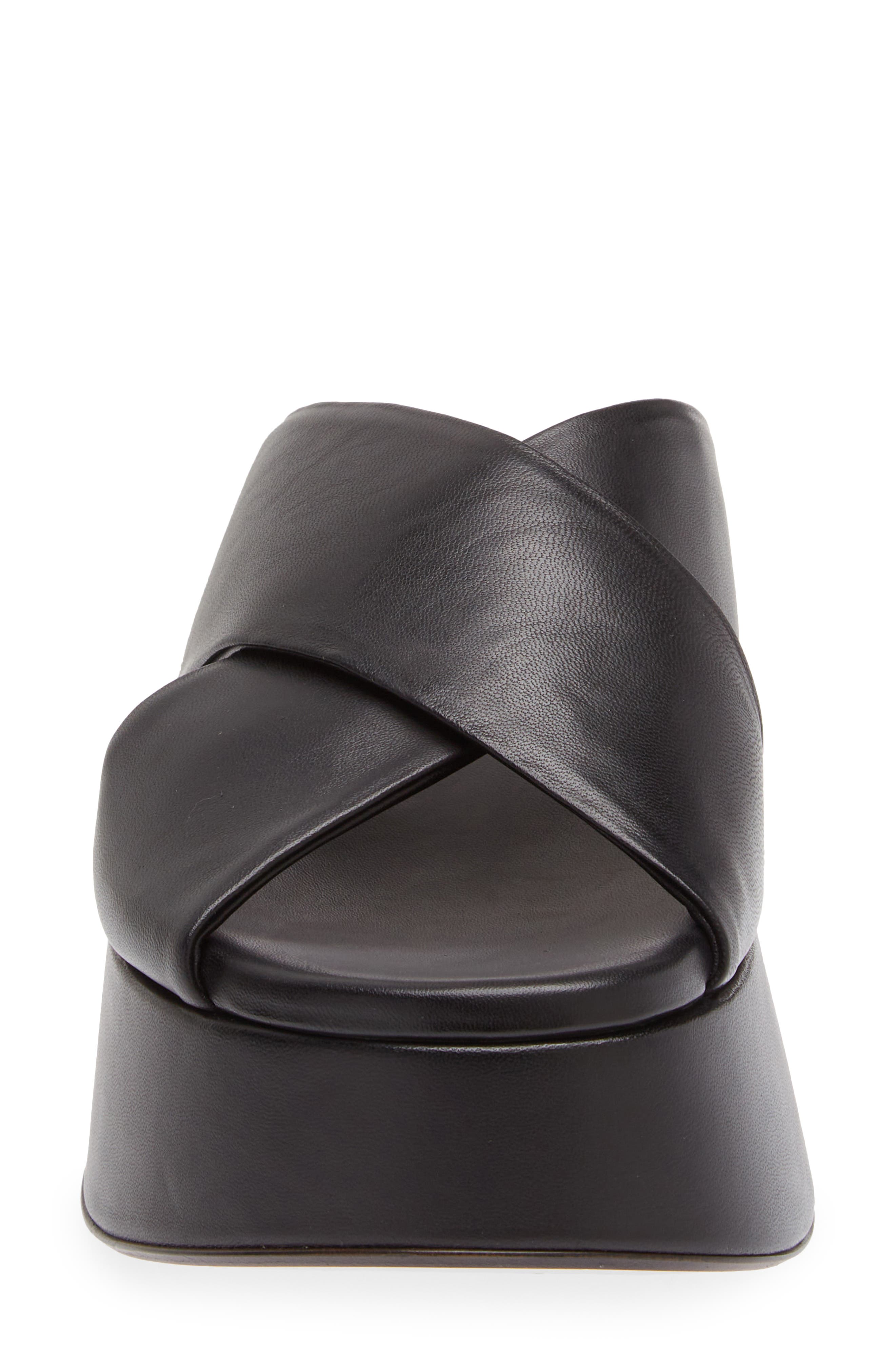 AGL Lil Sis Crisscross Platform Slide Sandal, Alternate, color, 