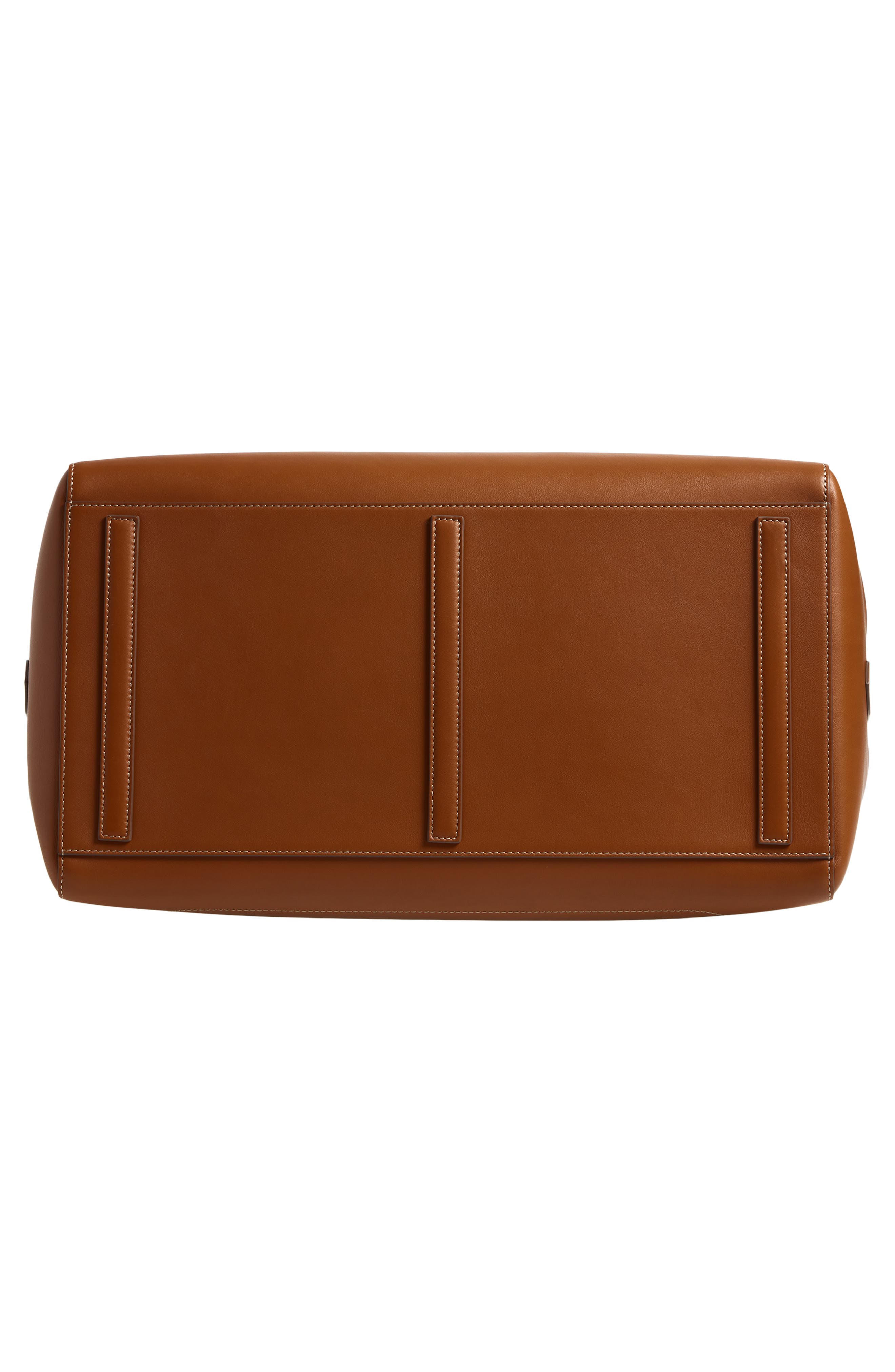 Ralph Lauren Purple Label Bedford Calfskin Leather Duffle Bag, Alternate, color, Gold