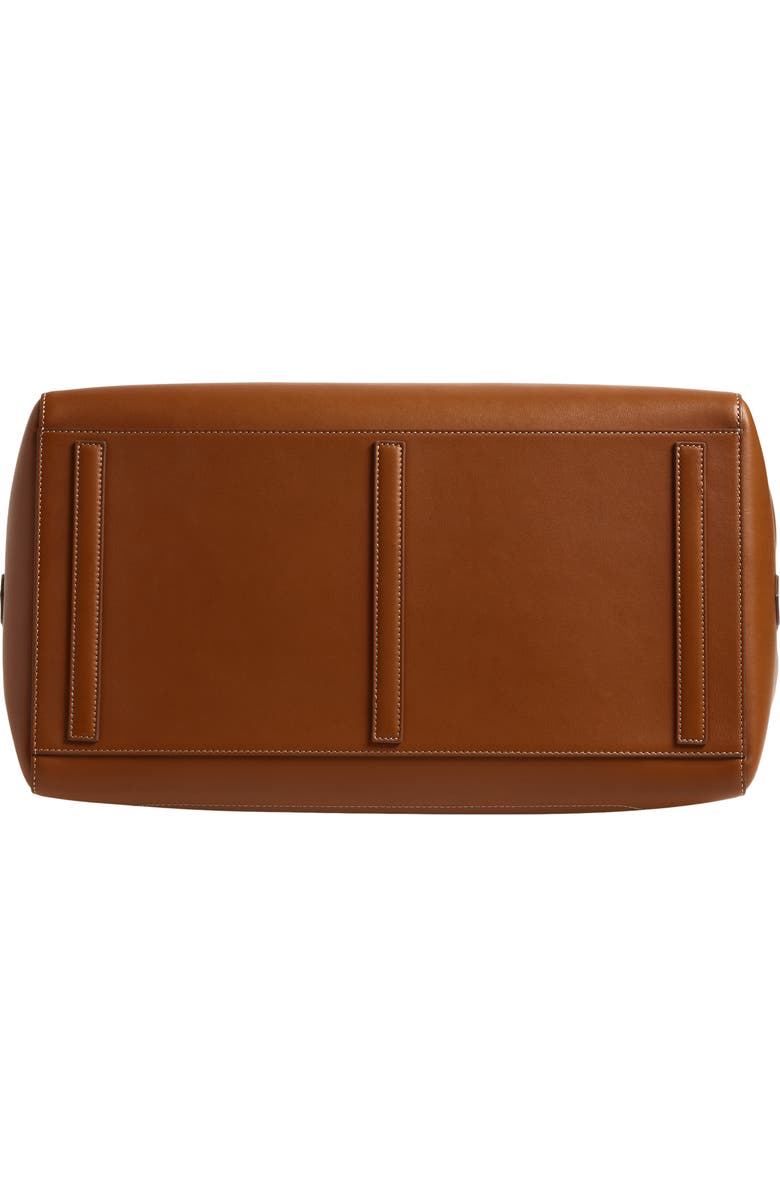 Ralph Lauren Purple Label Bedford Calfskin Leather Duffle Bag, Alternate, color, Gold