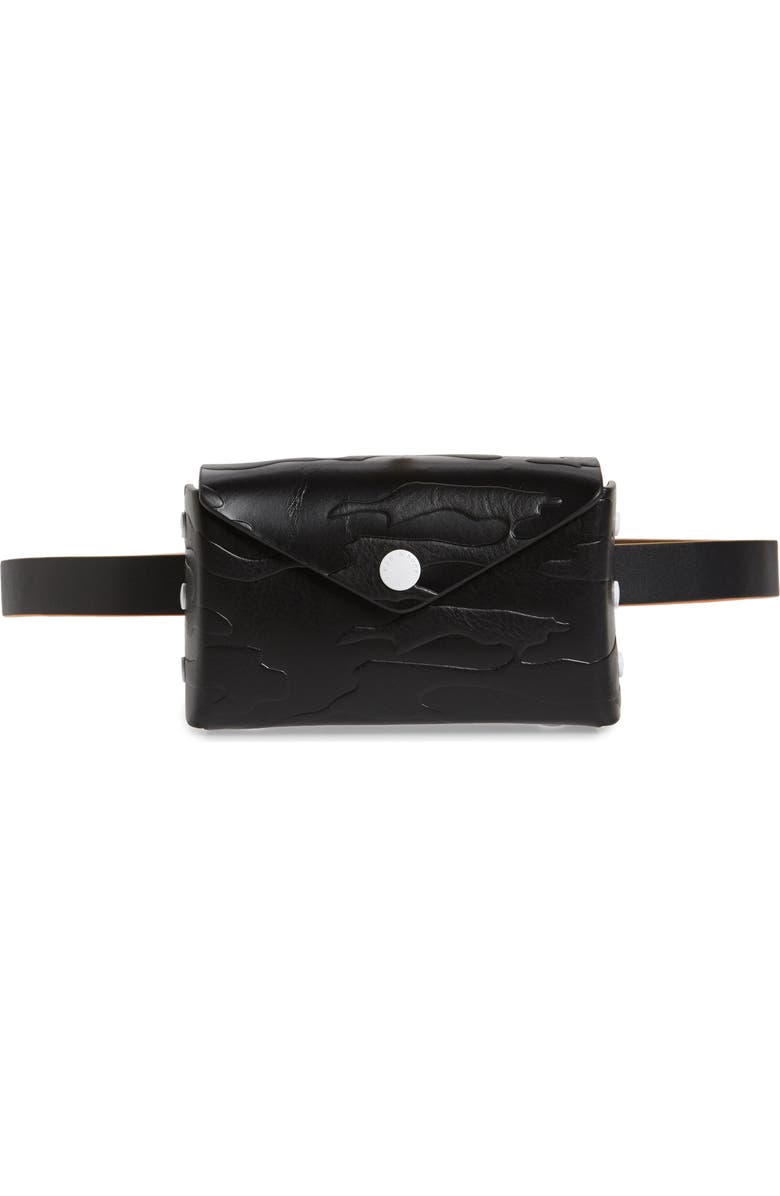 rag & bone Atlas Leather Belt Bag, Main, color,