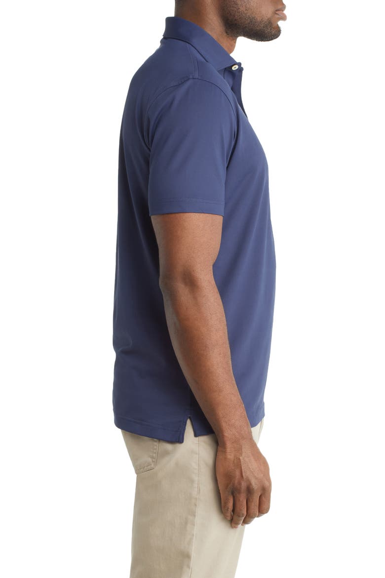 Crown Crafted Solid Short Sleeve Performance Polo, Alternate, color, NAVY