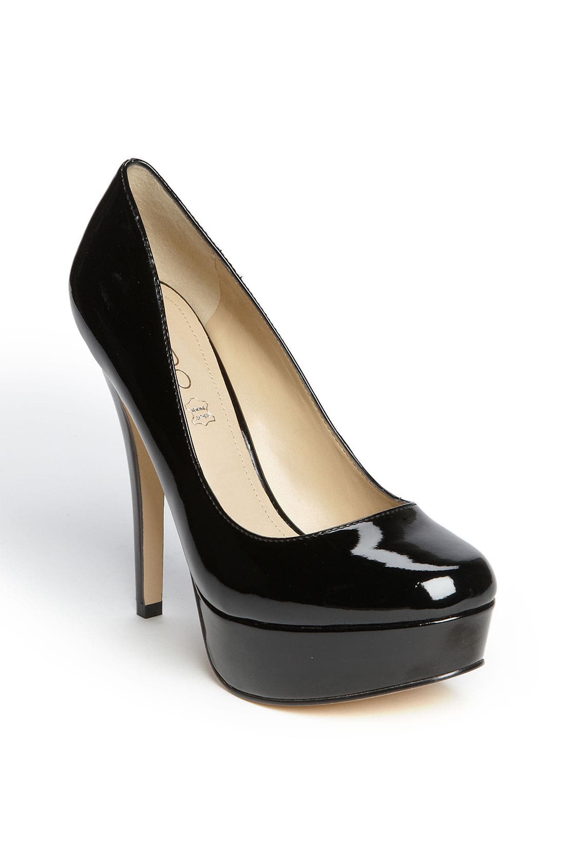 'Capecoral' Platform Pump, Main, color, BLACK