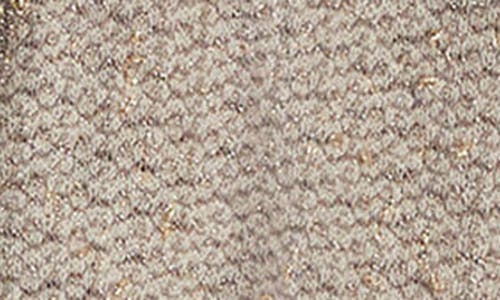 Lafayette 148 New York Metallic Knit Ruana In Smoked Taupe Metallic