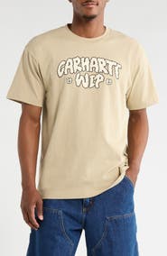 Carhartt Work In Progress Cloud Script Cotton Graphic T-Shirt
