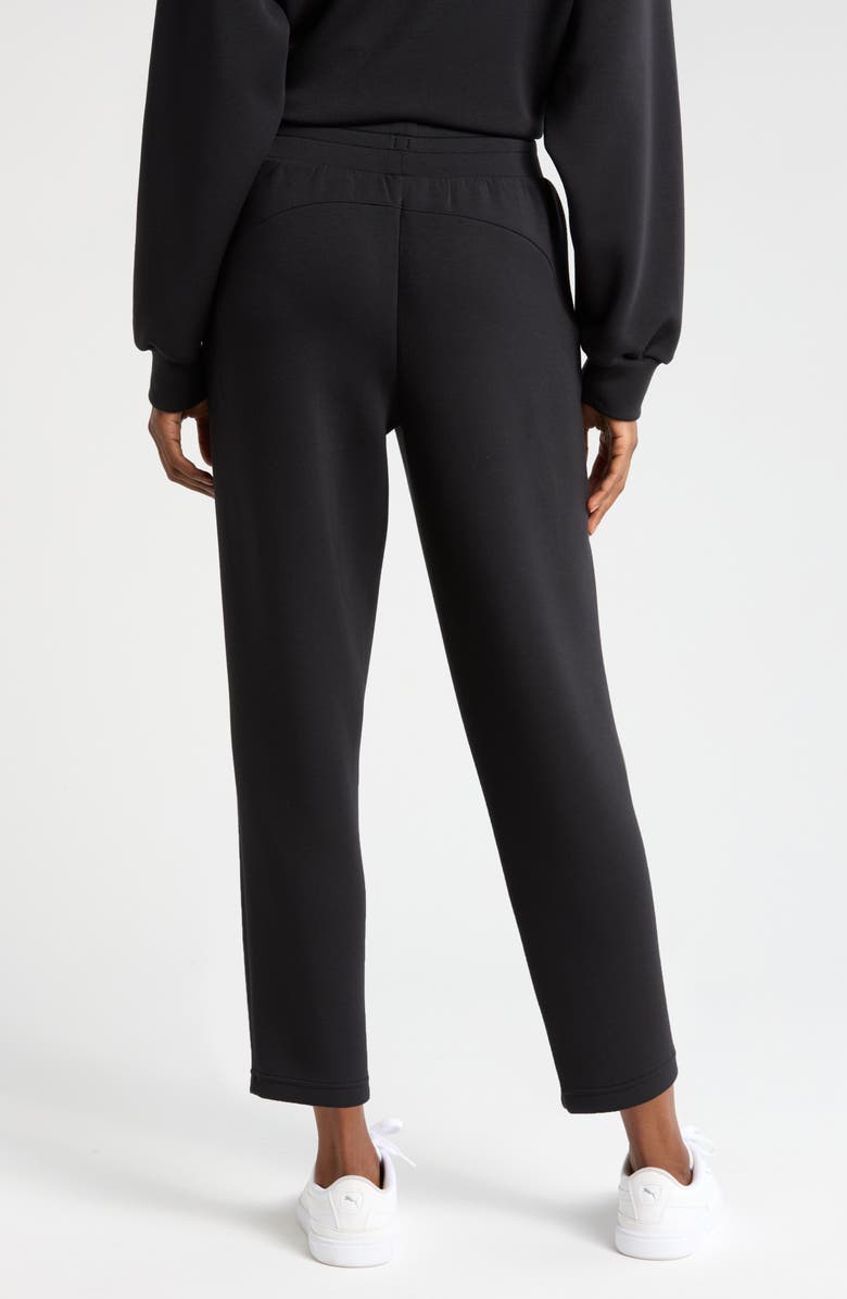 Zella Soft Scuba Knit Liftoff Drawstring Ankle Pants, Alternate, color, 