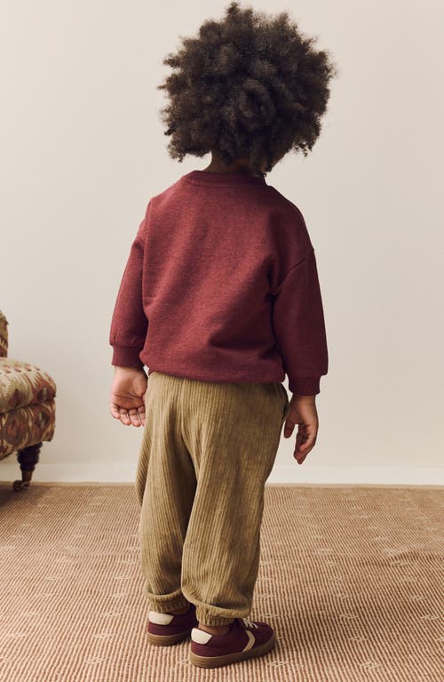 Next Kids' Animal Appliqué Sweatshirt & Corduroy Pants Set In Multi